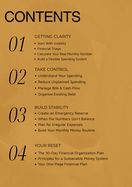 The Financial Reset